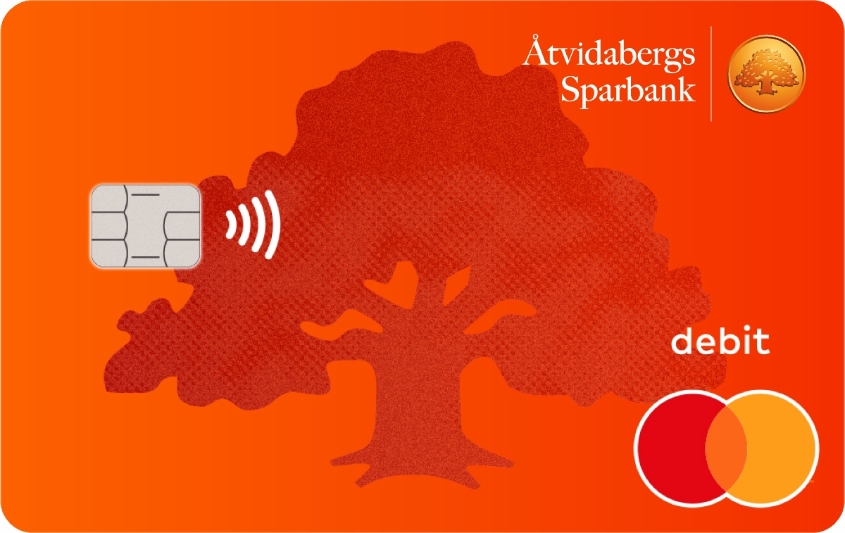 Bild på liggnade MasterCard
