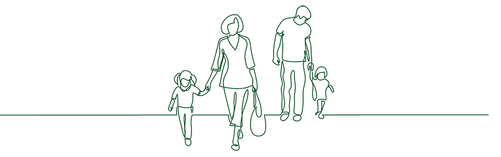 Illustration familj