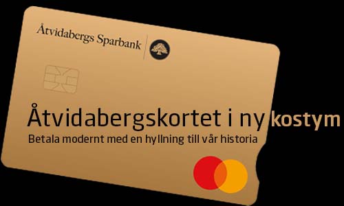 nya kopparfärgade Åtvidabergskortet