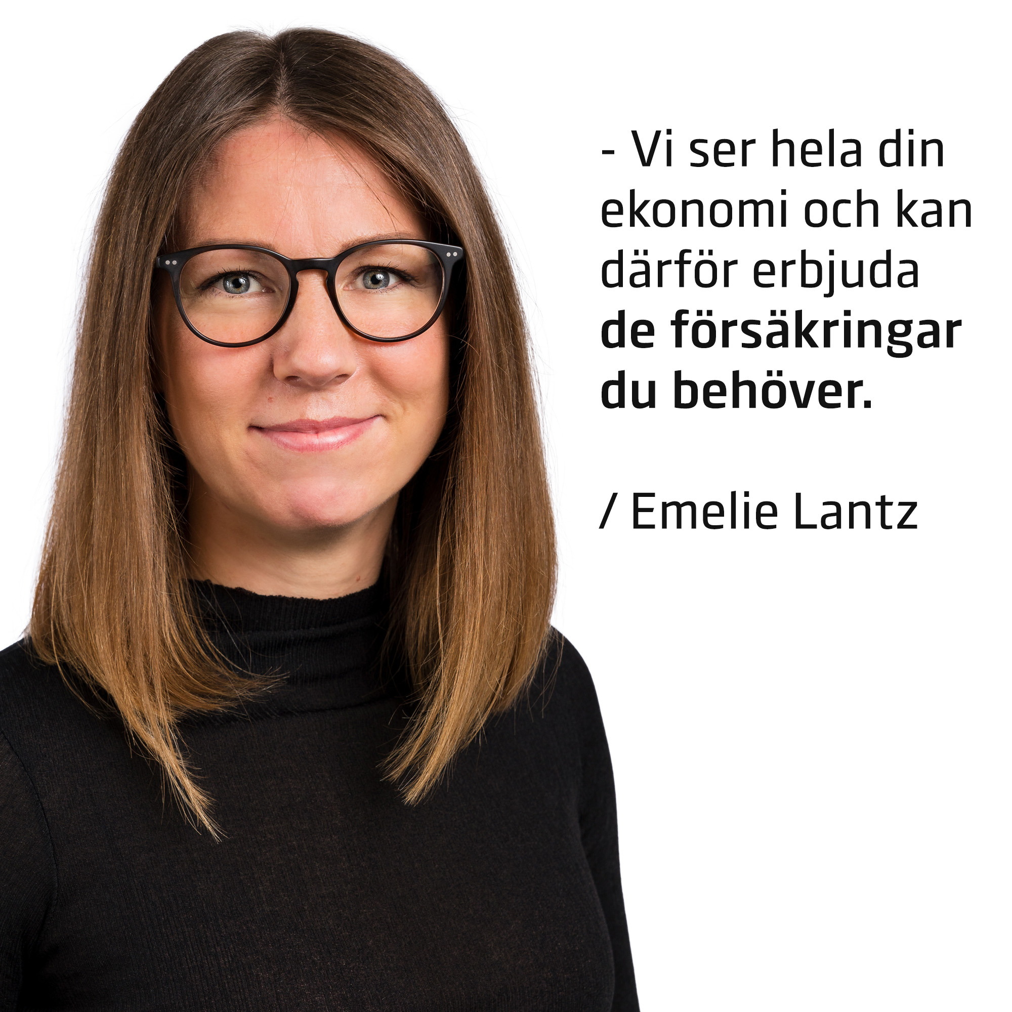 Annons Emelie och Försäkringar